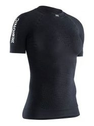 X-Bionic Koszulka kolarska w kolorze czarnym rozmiar: M. Czarne bluzki sportowe damskie X BIONIC, m, bez wzorów, z materiału, bez ramiączek. Za 352.21 zł.