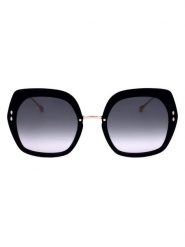 ISABEL MARANT ÉTOILE Damskie okulary przeciwsłoneczne w kolorze złoto-czarno-granatowym rozmiar: 55. Czarne okulary przeciwsłoneczne damskie ISABEL MARANT ÉTOILE. Za 282.99 zł.