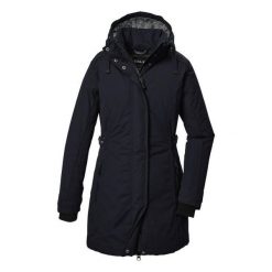 Parka damska z kapturem Killtec GW 70. Niebieskie parki damskie KILLTEC, na zimę, bez wzorów. Za 727.00 zł.