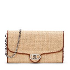 Torebka LAUREN RALPH LAUREN. Brązowe torebki klasyczne damskie Lauren Ralph Lauren, bez wzorów, wizytowe, bez kołnierzyka, bez ramiączek. Za 939.99 zł.