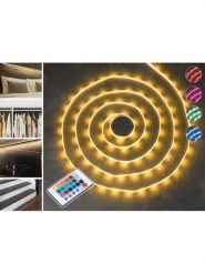 Nordheim Pasek świetlny LED ze wzorem - (D)300 cm rozmiar: onesize. Paski męskie Nordheim, bez wzorów, z materiału. Za 69.75 zł.