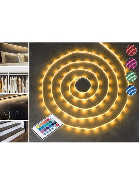 Nordheim Pasek świetlny LED ze wzorem - (D)300 cm rozmiar: onesize. Paski męskie Nordheim, bez wzorów, z materiału. Za 75.34 zł.