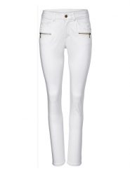 Heine Dżinsy - Skinny fit - w kolorze białym rozmiar: 44. Białe jeansy damskie Heine. Za 114.17 zł.