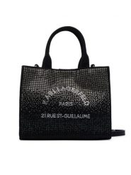 KARL LAGERFELD Torebka B4W50026 Czarny. Czarne torebki klasyczne damskie Karl Lagerfeld, bez wzorów, z materiału, bez dodatków. Za 549.99 zł.