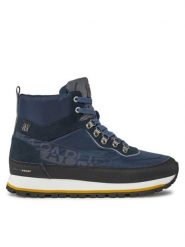 Napapijri Trapery Snowjog01 NP0A4HV1 Niebieski. Niebieskie buty zimowe męskie Napapijri, z materiału, bez zapięcia. Za 449.99 zł.
