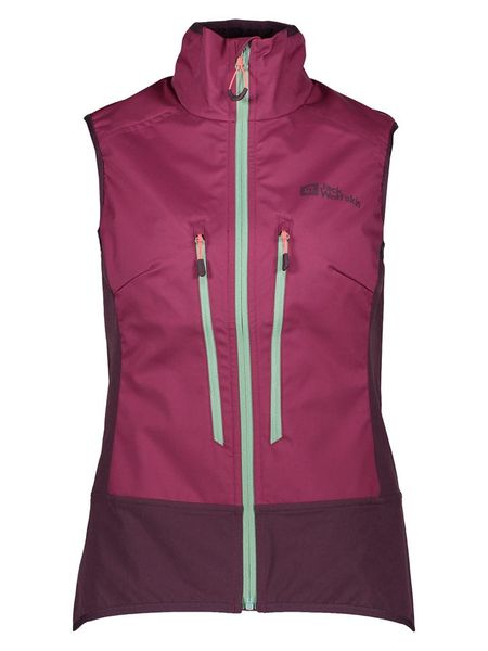 Jack Wolfskin Kamizelka funkcyjna "Alpspitze" w kolorze fioletowym rozmiar: XL. Różowe kamizelki damskie Jack Wolfskin, xl. Za 297.97 zł.