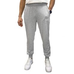 Spodnie Do Joggingu Męskie Logo ESS. Szare spodnie dresowe męskie Puma, bez wzorów, z dresówki. Za 217.99 zł.
