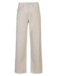 Herrlicher Spodnie "Baggy" w kolorze beżowym rozmiar: W24/L34. Brązowe spodnie materiałowe damskie Herrlicher, bez wzorów, z materiału, klasyczne, z podwyższonym stanem. Za 208.99 zł.