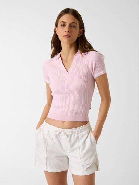 Guess Jeans Sweter 181553 Różowy Classic Fit. Czerwone swetry klasyczne damskie Guess Jeans, m, z jeansu, bez kołnierzyka. Za 379.99 zł.