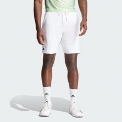 Szorty Tennis Ergo. Czarne szorty męskie Adidas, bez wzorów, z materiału, sportowe. Za 249.00 zł.