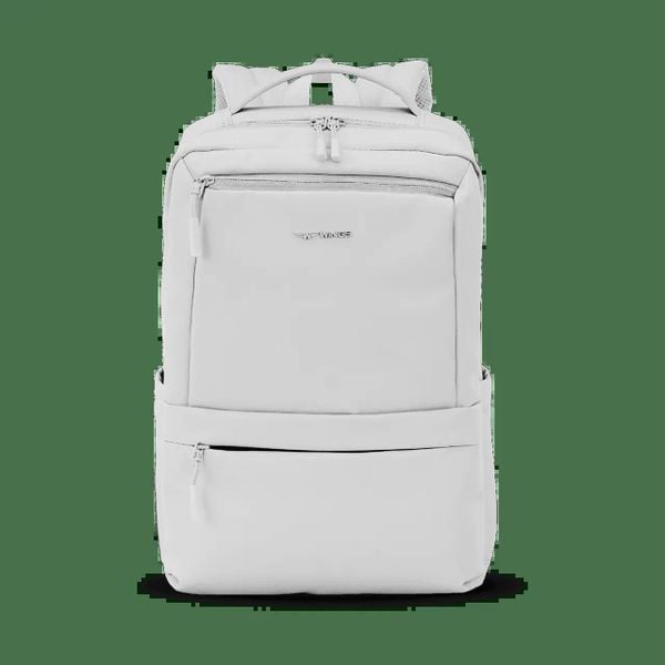 Plecak Kabinowy Wings Bagaż Z Kieszenią Na Laptop I Systemem Wentylacji Grey. Szare plecaki damskie Wings, bez wzorów, z materiału. Za 149.90 zł.