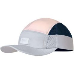 Czapka z daszkiem Damska Buff 5 Panel Go Cap. Szare czapki z daszkiem damskie Buff, bez wzorów, z elastanu. Za 124.90 zł.