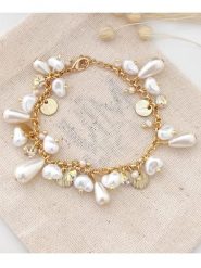 Atelier MIU Pozłacana bransoletka rozmiar: onesize. Żółte bransoletki damskie atelier MIU, pozłacane. Za 30.99 zł.