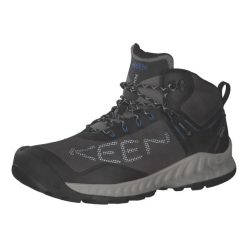 Buty trekkingowe męskie Keen Nxis Evo WP. Czarne buty trekkingowe męskie Keen, z materiału, za kostkę, bez zapięcia, trekkingowe. Za 469.00 zł.