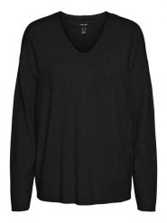 Vero Moda Sweter w kolorze czarnym rozmiar: S. Czarne swetry klasyczne damskie Vero Moda, s, bez kołnierzyka. Za 52.30 zł.