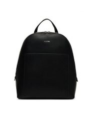 Calvin Klein Plecak Ck Must Dome Backpack LV04F3224G Czarny. Czarne plecaki damskie CALVIN KLEIN, bez wzorów, ze skóry. Za 389.99 zł.