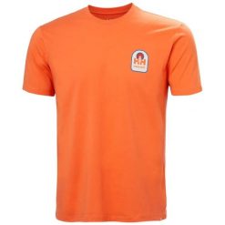 Koszulka Helly Hansen Massif Graphic. Niebieskie t-shirty sportowe męskie Helly Hansen, m, z bawełny, bez ramiączek. Za 151.35 zł.