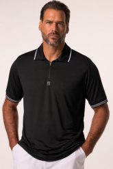 Męska Funkcyjna koszulka polo tenis rękaw 1/2 QuickDry do roz.7XL. Czarne koszulki polo męskie JAY-PI, m, bez wzorów, z dżerseju, bez ramiączek. Za 199.99 zł.