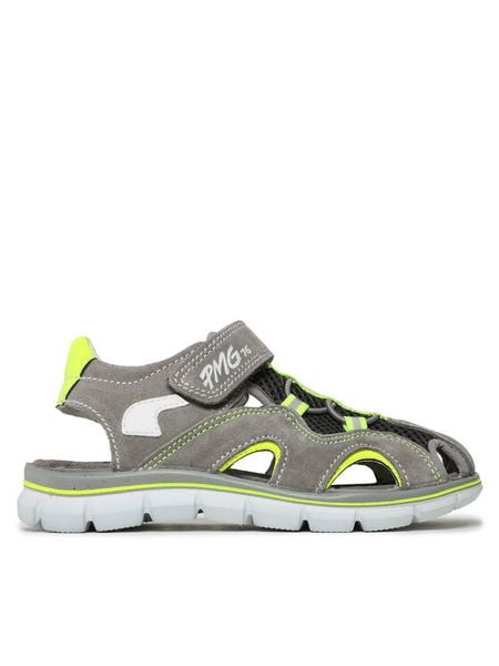 Primigi Sandały 3896322 S Szary. Szare sandały chłopięce Primigi, z materiału, bez zapięcia. Za 159.99 zł.