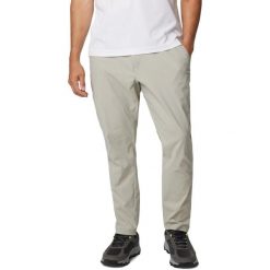 Spodnie turystyczne męskie Columbia Black Mesa Tapered Pant długie. Szare spodnie materiałowe męskie Columbia, bez wzorów, z elastanu, sportowe. W wyprzedaży za 358.00 zł.