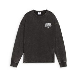 Bluza sportowa damska Puma Class Comfort Washed Tr. Zielone bluzy bez kaptura damskie Puma, l, bez wzorów, bez kaptura. W wyprzedaży za 184.00 zł.