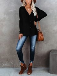 LA Angels Kardigan w kolorze czarnym rozmiar: L. Czarne kardigany damskie LA Angels, l, bez wzorów. Za 130.50 zł.