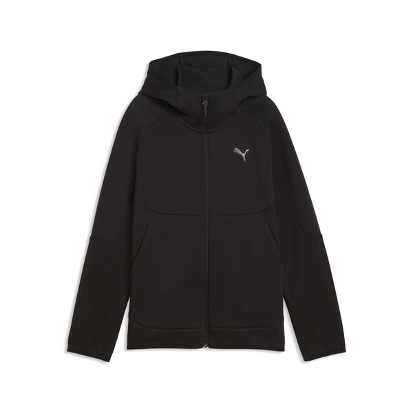 Młodzieżowa bluza z kapturem i zamkiem na całej długości PUMATECH Elevated PUMA. Czarna bluzy z kapturem męskie Puma, na jesień, m, z bawełny. Za 249.00 zł.