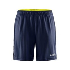 Szorty Craft Premier. Niebieskie szorty męskie Craft, bez wzorów, z materiału. Za 193.00 zł.