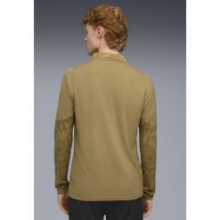 Męska bluza treningowa z zamkiem 1/4 RC Lens PUMA Matte Gold Black Beige. Brązowe bluzy bez kaptura męskie Puma, l, ze lnu. Za 329.00 zł.