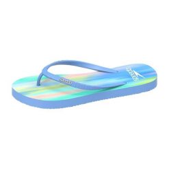 Japonki Speedo W Flip Flop. Niebieskie klapki damskie Speedo, bez wzorów, bez obcasa. Za 84.99 zł.