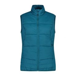 Damska kurtka bez rękawów CMP. Niebieskie kurtki damskie CMP, l, bez wzorów, bez kaptura. Za 423.00 zł.
