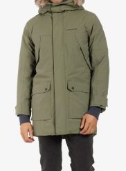 Płaszcz zimowy męski Didriksons Rick Parka. Zielone parki męskie Didriksons, na zimę, m, bez wzorów, z materiału. Za 879.99 zł.