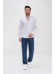 Basics & More Koszula - Regular fit - w kolorze szarym rozmiar: XXL. Szare koszule męskie Basics & More, xxl, bez wzorów, z bawełny, bez kołnierzyka, bez ramiączek. Za 109.78 zł.