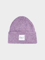 4F Czapka zimowa damska - różowa S. Czerwone czapki zimowe damskie 4f, z materiału. W wyprzedaży za 59.99 zł.