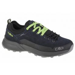 Buty trekkingowe CMP Kaleepso. Czarne buty trekkingowe męskie CMP, z gumy, bez zapięcia, trekkingowe. Za 329.99 zł.