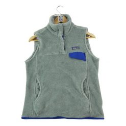 Second life - Damska bluza polarowa Snap-T Gray - Jak nowy. Szare bluzy bez kaptura damskie Patagonia, z polaru. Za 212.96 zł.