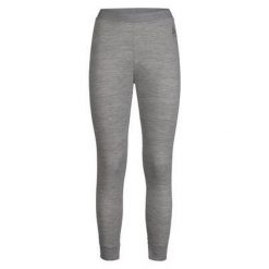 Spodnie termoaktywne narciarskie damskie Odlo legginsy, wełna Merino. Szare bielizna termoaktywna damska Odlo, m, bez wzorów, z wełny. Za 319.00 zł.