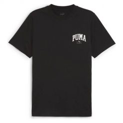 Koszulka sportowa męska Puma Squad Tee. Czarne t-shirty sportowe męskie Puma, m, bez ramiączek. Za 176.00 zł.