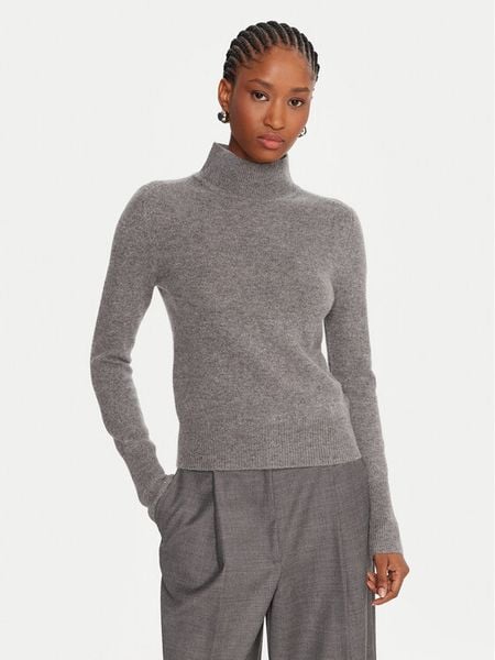 Marella Golf Fibra 2523366254 Szary Regular Fit. Szare golfy damskie Marella, l, bez wzorów, z kaszmiru, bez ramiączek. Za 999.99 zł.