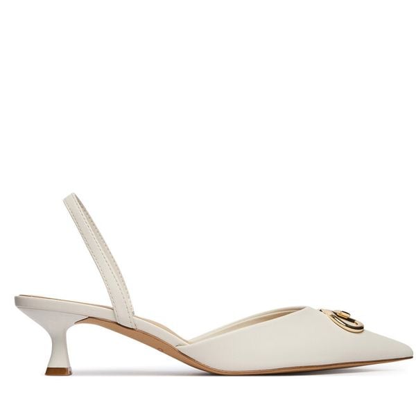 Czółenka Aldo. Białe czółenka damskie Aldo, bez wzorów, bez obcasa. Za 359.99 zł.