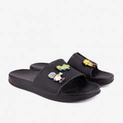 Klapki damskie Coqui, czarne, rozmiar 39. Czarne klapki damskie Coqui, bez wzorów, bez obcasa, na płaskiej podeszwie. Za 115.99 zł.
