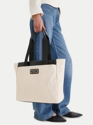 Nine West Torebka CEO-Brielle-LA374-4705 Écru. Torebki klasyczne damskie Nine West, bez wzorów, z materiału, bez dodatków. Za 249.99 zł.