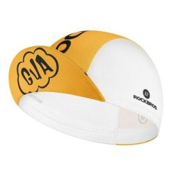 Lekka, oddychająca czapka rowerowa ROCKBROS. Brązowe czapki męskie ROCKBROS, na lato, bez wzorów, z poliesteru. Za 54.00 zł.