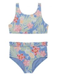 Roxy Strój kąpielowy Tropical Story ERLX203221 Niebieski. Niebieskie stroje kąpielowe dziewczęce Roxy, bez wzorów, z syntetyku. Za 159.99 zł.