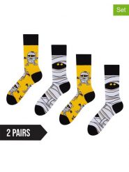 Dedoles Skarpety (2 pary) w kolorze żółto-białym rozmiar: 35-38. Białe skarpetki męskie Dedoles, bez wzorów. Za 61.17 zł.