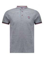 Geographical Norway Koszulka polo w kolorze szarym rozmiar: S. Szare koszulki polo męskie Geographical Norway, s, bez wzorów, z bawełny, bez ramiączek. Za 81.95 zł.