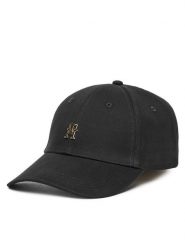 Tommy Hilfiger Czapka z daszkiem Elevated Chic AW0AW17631 Czarny. Czarne czapki z daszkiem damskie Tommy Hilfiger, bez wzorów, z bawełny. Za 149.99 zł.
