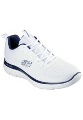 Buty SKECHERS SUMMITS Biały. Białe obuwie do biegania damskie Skechers. Za 175.99 zł.