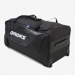 Torba Hokejowa Trolley 145 L. Czarne torebki klasyczne damskie OROKS, bez wzorów, z materiału, duże, bez dodatków. Za 449.99 zł.
