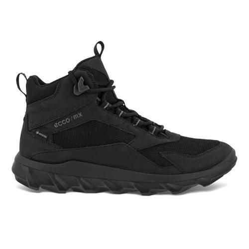 Buty do chodzenia damskie Ecco Mx Mid Gtx. Czarne obuwie trekkingowe damskie ECCO. Za 829.99 zł.